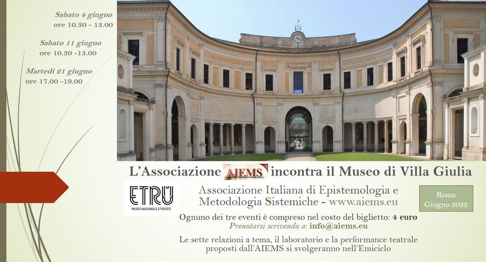 AIEMS incontra  Villa Giulia - 1° evento